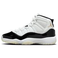 Air Jordan 11 Retro GS Gratitude / Defining Moments Vaikiški sportbačiai balti juodi metaliniai-auksiniai 378038-170 36 black