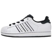 adidas Superstar 2 Cloud White Black Unisex Bėgimo bateliai Core-Black JH5469 46⅔ white
