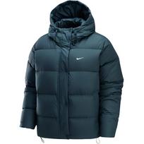 Nike Therma-Fit Sportswear Metro Loose Fit Hooded Warm Down Jacket Women Jackets Green FZ5929-338 S gray