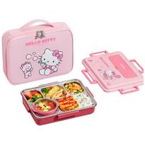 TAFUCO Sanrio Hello Kitty 316L Stainless Steel Divided Lunch Box