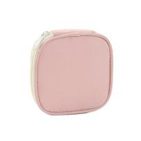 Jewelry Bag Chinese Design Compact Travel Jewelry Organizer Soft Material Small Large Sizes Ring Earrings Necklaces Jewelry Pouch S rožinė