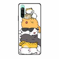 For Sony Xperia 10 IV Cases Soft TPU Silicone Cat Animal Phone Covers For Sony Xperia 1 IV Back Cases Funda for Xperia10IV 6.0'' Xperia 1 IV yellow