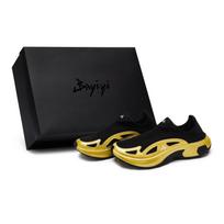 Adidas FC WALKER 811 Manufacturing, Era, Special Shoe Box Abrasion Resistant Low top Casual Shoes Men's Black Gold JP6642(Team80-S-BOX) 39⅓ black