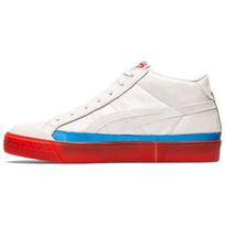 Onitsuka Tiger Fabre Series Fabre Slip Resistant Durable Balanced Lightweight Mid Top Sneakers Unisex sneakers White Red Blue 1183A782-100 43.5 white