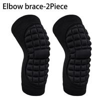 1Pair Elbow Pads Elbow Protector Volleyball Sponge Support Compression Elbow Braces for Basketball Tennis Football L juoda