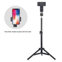 Adjustable Multi-Functional Tripod for Phone: Perfect for Photography, Live Streaming, and Videos white