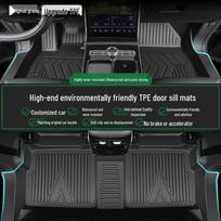 Chery Tiggo 7L 2026 TPE grindų kilimėliai ir automobilio modifikavimo priedai gray