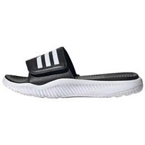 Adidas AlphaBounce Atsparūs trinčiai Šlepetės Unisex Juoda Balta GY9415 38 black