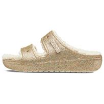 Crocs Classic Cozzzy Glitter Sandals 'Multi Gold' Women's 208124-93S 41-42