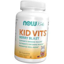 Vaikų vitaminai, Kid Vits, Now Foods (36128035) 120tab Berry mix