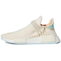 Pharrell x N.E.R.D. x adidas NMD Human Race 20-ojo jubiliejaus unisex sportbačiai kremas kreidinis baltas švytintis oranžinis GW0246 36⅔ white