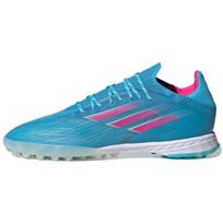 Adidas X Speedflow.1 TF Sky Rush Team Shock Pink Men Sneakers Blue Cloud-White GW7472 40
