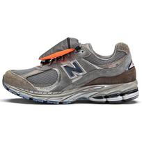 New Balance 2002R maišelis - pilies pilkos spalvos Unisex sportbačiai natūraliai mėlyni M2002RVA 36