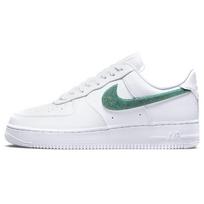 Nike  Air Force 1 Low Glitter Swoosh - Celery Women Sneakers White Grey-Fog Blackened-Blue DH4407-100 38 white