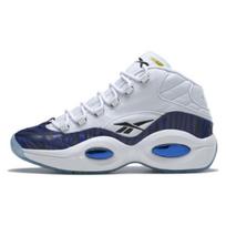 Panini x Reebok Question Mid Tiger Prizm Unisex Sportbačiai Balti Avalynė-Balta Klasikinė-Kobalto HQ1097 41 gray