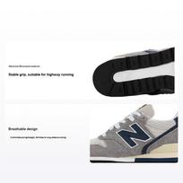 New Balance 996 Pagaminti JAV Grey Day 2023 Unisex sportbačiai Marblehead Vintage-Indigo U996TE 37.5 gray