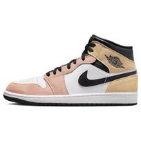 Vyrams skirti sportbačiai Air Jordan 1 Mid SE Flight Club DX4332-800 Pink Magic-Ember Sundial 40.5 beige