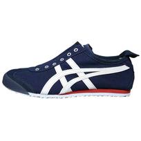 Onitsuka Tiger Mexico 66 Slip-On Peacoat Unisex Sportbačiai Mėlyni Balti Raudoni D3K0N-5099 40 blue