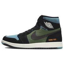 Air Jordan 1 High Element GORE-TEX Juodi Alyvuogių Vyriški Sportbačiai Sky-J-Šviesiai-Alyvuogių Ryškiai-Mandarinų Burės DB2889-003 42 black