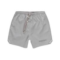 Fear of God Essentials FW20 Volley Shorts Silver Reflective Unisex Shorts FOG-FW20-231 M gray