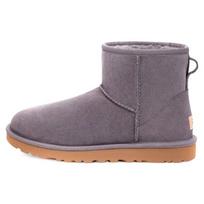 UGG Classic Mini Ii Warm Durable Comfortable Short Snow Boots Women Boots Purple Gray 1016222-SHA 39 gray
