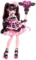 Prekė su pažeista pakuote. Lėlė su priedais Mattel Monster High Scary Sweet Birthday Drakulaura JBG74, 29 cm, (spalva/dizainas parenkami atsitiktine tvarka)