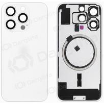 Apple iPhone 16 Pro galinis dangtelis (baltas) (Premium)