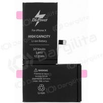 Apple iPhone X baterija, akumuliatorius Di-Power 3216 mAh (padidintos talpos)