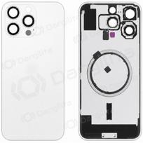 Apple iPhone 16 Pro Max galinis dangtelis (baltas) (Premium)