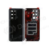 Huawei P40 Pro galinis baterijos dangtelis (juodas) (naudotas grade C, originalus)