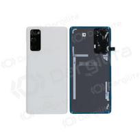 Samsung G780 / G781 Galaxy S20 FE 4G / 5G galinis baterijos dangtelis (Cloud White) (naudotas grade C, originalus)