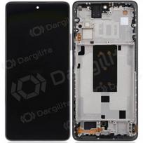 Xiaomi 11T Pro 5G ekranas (juodas) (su rėmeliu) (originalus)