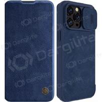 Apple iPhone 14 Plus dėklas „Nillkin Leather“ (mėlynas)