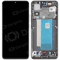 Xiaomi Poco F6 Pro ekranas (juodas) (su rėmeliu) (originalus)
