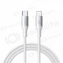 Lightning laidas Joyroom S-A28 USB-C į Lightning 2 m 30 W baltas
