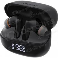 Belaidės ausinės su mikrofonu Acefast W1 Bluetooth 5.4 ANC juodos