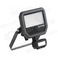 LED lauko prožektorius su judesio davikliu Ledvance 17W 2400lm 4000K IP65 juodas 4099854309526