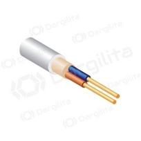 Jėgos kabelis Lietkabelis KH05VV-U 3x1.5 mm² varinis PVC CPR Eca 300/500 V monolitas 100 m ritė