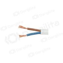 Lankstus kabelis Lietkabelis OMY 2x1 mm² varinis PVC 100 m ritė