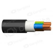 Jėgos kabelis Prysmian Group XPK-HF C Pro 3x1.5 mm² varinis XLPE LSZH CPR Cca 0.6/1 kV monolitas