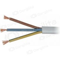 Lankstus kabelis Lietkabelis OMYp BVV-PLL 3x1 mm² varinis lankstus 100 m ritė