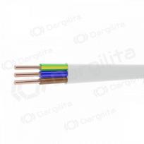 Jėgos kabelis Lietkabelis YDYp 3x2.5 mm² varinis PVC 100 m ritė
