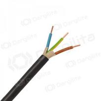 Jėgos kabelis CYKY 3x4 mm² varinis PVC 450/750V monolitas