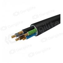 Jėgos kabelis Faber N2XH-J 5x4 mm² varinis XLPE CPR B2ca 0.6/1 kV monolitas