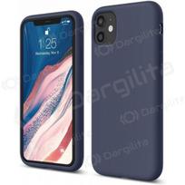 Samsung Galaxy A37 dėklas "Liquid Silicone" 1.5mm (tamsiai mėlynas)