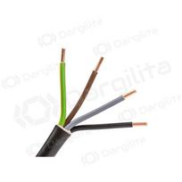 Jėgos kabelis Lietkabelis CYKY 4x2.5 mm² varinis PVC 450/750V monolitas 100 m ritė