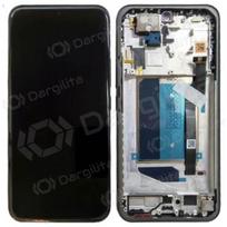 Xiaomi Poco M8 Pro 5G ekranas (juodas) (su rėmeliu) (originalus)