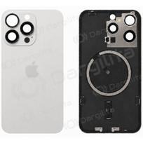 Apple iPhone 15 Pro Max galinis dangtelis (baltas) (Premium)