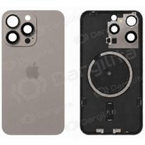 Apple iPhone 15 Pro Max galinis dangtelis (pilkas) (Premium)