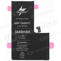 Apple iPhone 15 Pro baterija, akumuliatorius Di-Power 3440 mAh (padidintos talpos)